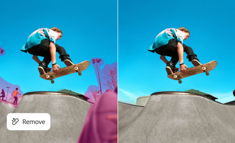 Photoshop lancia nuove funzioni IA per aiutare la creatività: Harmonize, Upscale, Remove