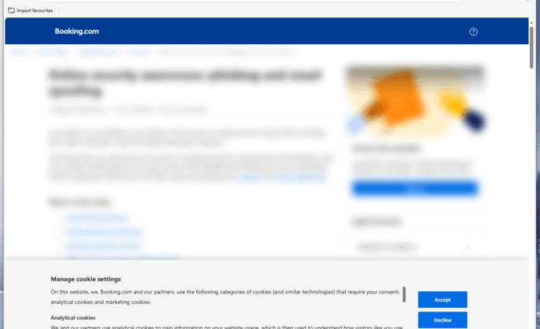 Attenzione ai “cookie maliziosi”: HP allerta i viaggiatori sui rischi online