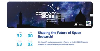 COSPAR 2026, Firenze ospita la 46ª Assemblea Scientifica internazionale