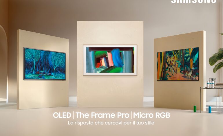 Samsung brand TV più venduto in Italia dal 2005 al 2025